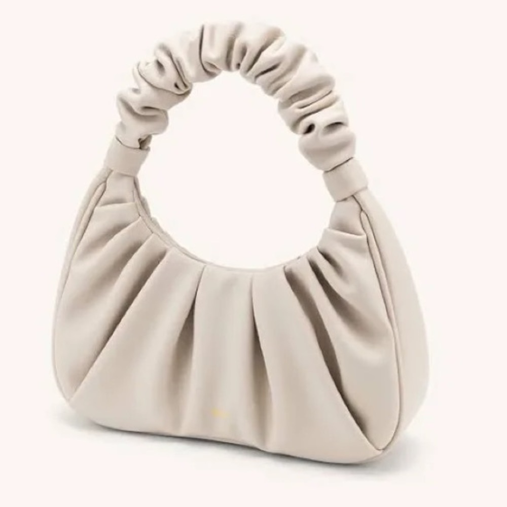 JW PEI Gabbi Ruched Hobo Handbag - Ivory - Picture 3 of 12